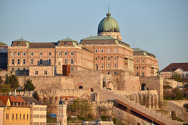 buda castle in hungary